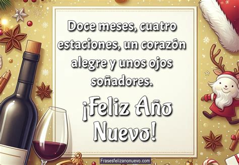 Frases Feliz Año Nuevo 2024 - Frases Para Familia y Amigos - Imágenes y ...