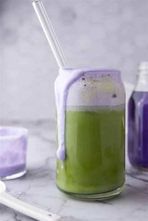 The Best Iced Starbucks Oatmilk Matcha Lavender Cream Recipe ...