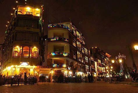 Night View of New Food Street, Fort Road, Lahore | Your Title