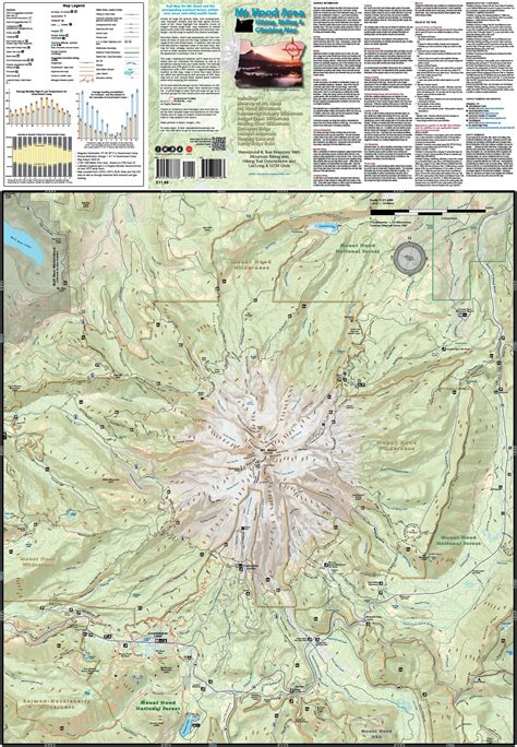 Mt Hood Map Oregon - Time Zone Map North America