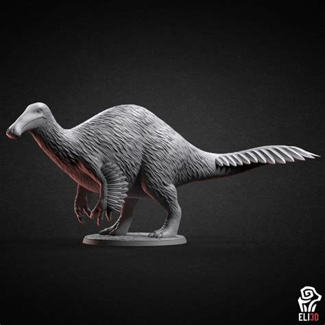 3D Printable Deinocheirus - Dinosaur by ELI 3D