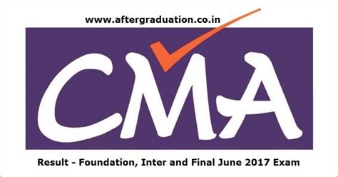 ICWAI CMA June 2017 Foundation, Inter and Final Result Declared ...