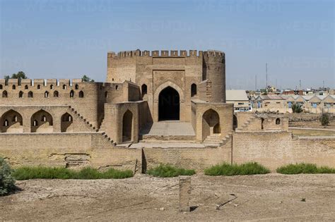 Bab Al-Wastani, old city gate, Baghdad, Iraq, Middle East stock photo