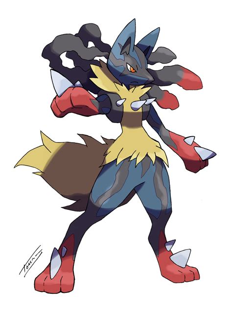 Pokemon clipart mega lucario, Pokemon mega lucario Transparent FREE for ...