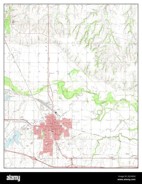 El Reno, Oklahoma, map 1972, 1:24000, United States of America by ...