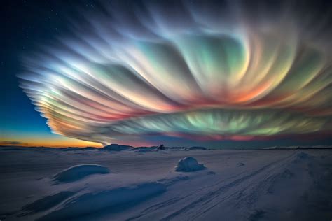 Polar stratospheric clouds - AI generated free images and icons with ...