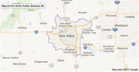 Ann Arbor School District Map