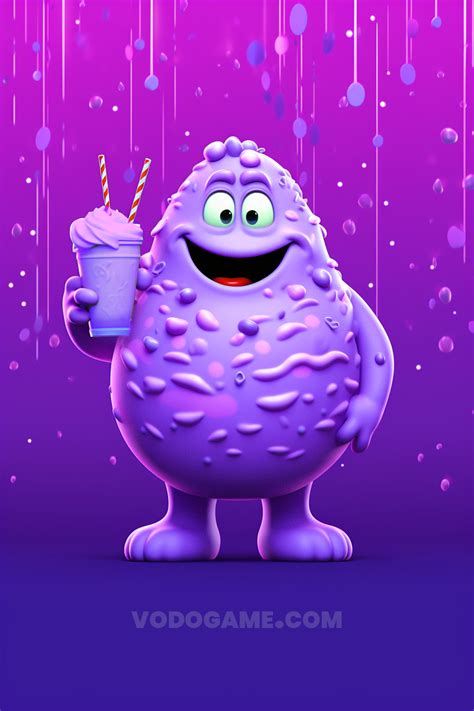 Grimace Shake wallpaper! grimace birthday