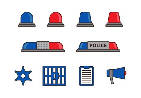 Clipart Police Lights