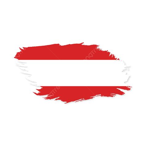 Austria Flag With Transparent Background Vector, Austria Flag, Austria ...