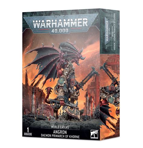 Warhammer 40K: World Eaters Angron, Daemon Primarch of Khorne ...