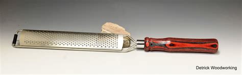 Stainless Steel Kitchen Rasp Grater With Removable Wood Handle - Etsy