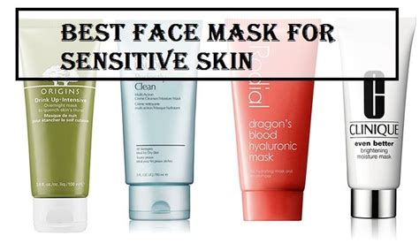 Best Face Mask For Sensitive Skin - Top 5 Review And Picks