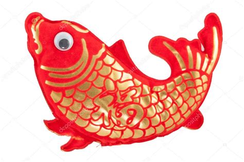 Chinese new year fish ornaments for decoration — Stock Photo © onairjiw ...