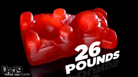 VAT19 26 Pound Party Gummy Bear Candy | Video -- holy cow... | gummibar ...