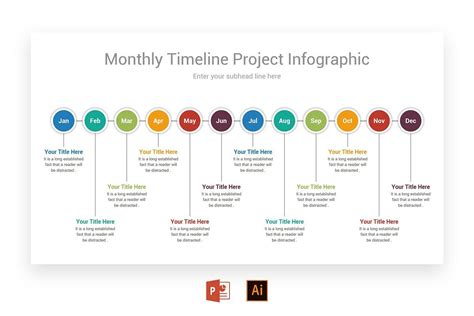 Heartwarming Timeline Infographic Template Powerpoint Year