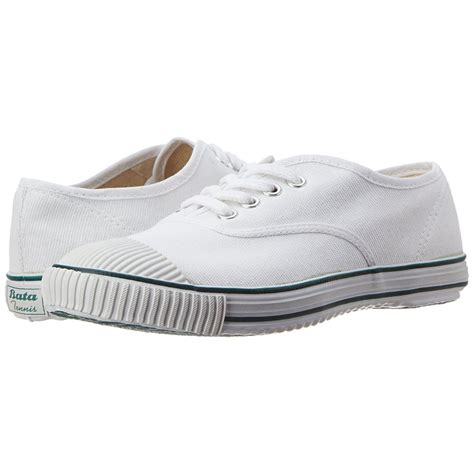 Buy Bata school white canvas tennis shoe laceup