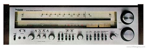 Technics SA-1000 - Manual - AM/FM Stereo Receiver - HiFi Engine