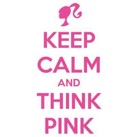 Think Pink Quotes. QuotesGram