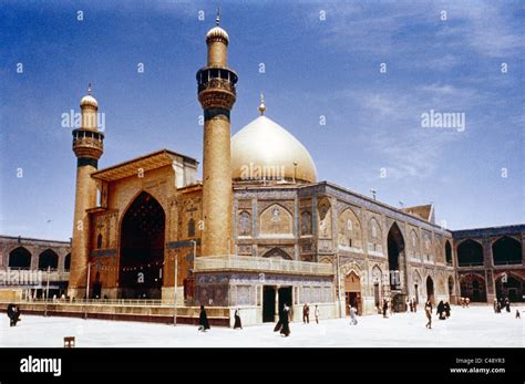 Najaf Iraq Holy Shrine Of Iman Ali Ibn Abi Talib Shi'ite Place Of ...