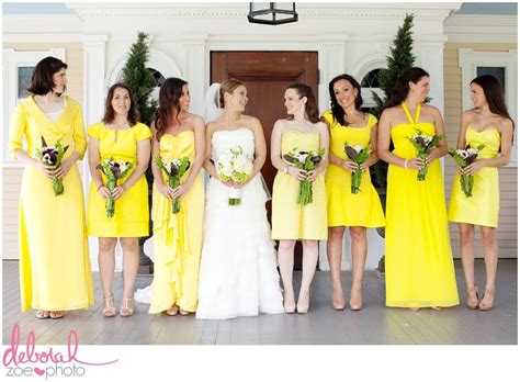 Canary Yellow Dress For Weddings