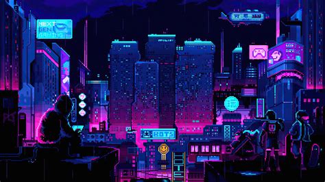 Cyberpunk Cityscape Wallpaper