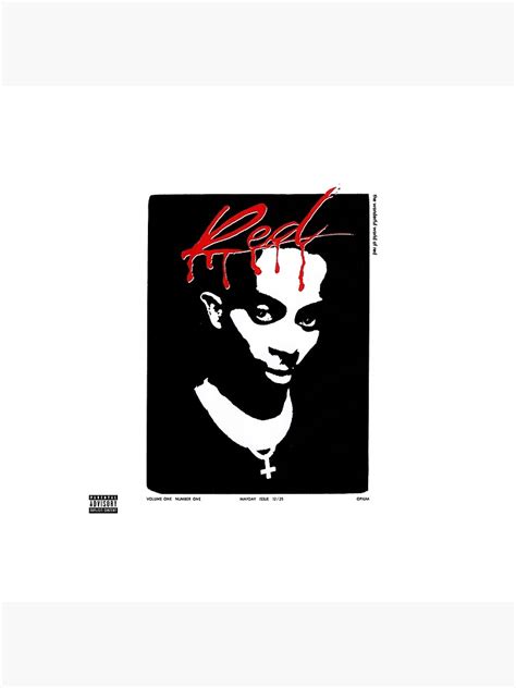 Playboi Carti Whole Lotta Red Album Cover Art Board Print ...