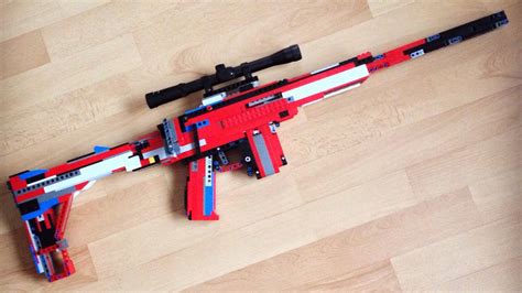 LEGO Sniper Rifle (Working) - YouTube