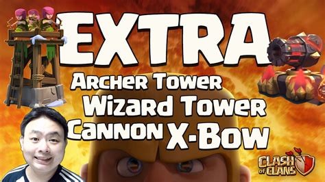 Clash Of Clans Sneak Peek no. 7 - extra Cannon, Archer Tower, Wizard ...