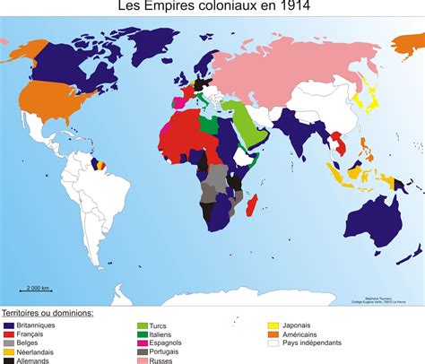 Le Monde En 1914 Carte - My blog