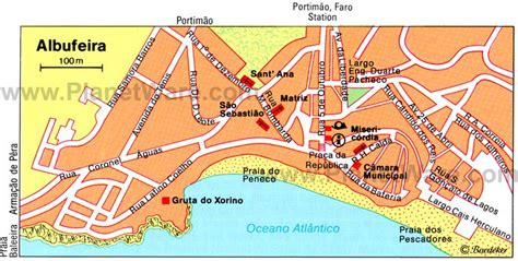 Mapas de Albufeira - Cartes de Albufeira - Maps of Albufeira