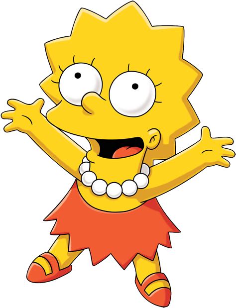 Lisa Simpson PNG image with transparent background | シンプソンズ, 猫, 画