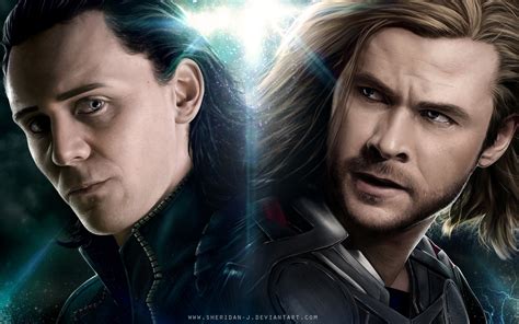 Loki And Thor Avengers Wallpaper