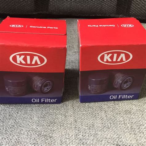 Kia/ Hyundai Engine Oil Filter, Car Accessories, Accessories on Carousell