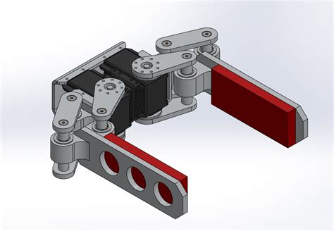 311. 4-Bar Linkage Gripper (with Dynamixel RX-64) || Educational ...