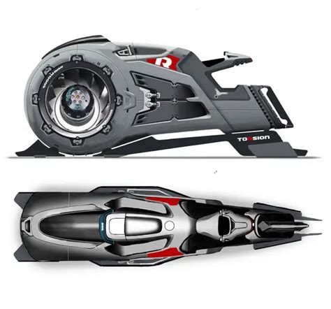 Beast : Futuristic Hover Jet Bike Concept Is Powered by Just A Radial ...