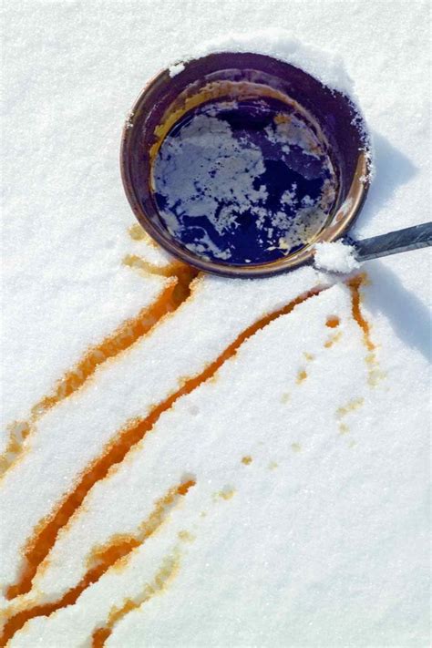 Maple Syrup Snow – Leite's Culinaria