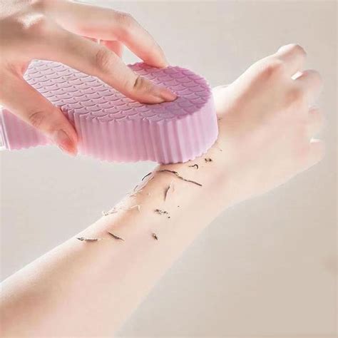 4 Color Body Dead Skin Remover | Body sponge, Body peel, Dead skin removal