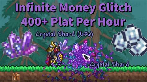 Terraria 1.4.4.9 - Infinite Crystal Shard Glitch (Easy Money Farm ...