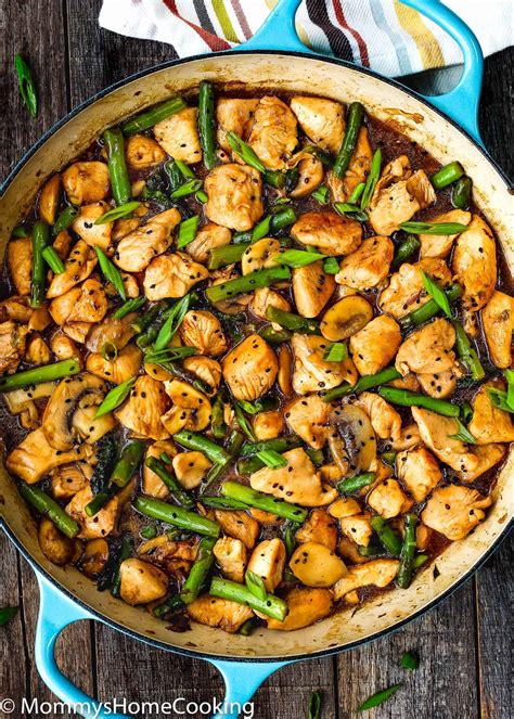 Easy Healthy Chicken and Asparagus Skillet - Mommy's Home Cooking