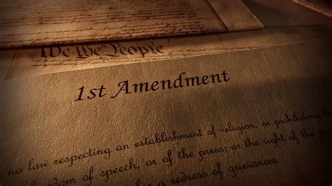 First Amendment ‑ Rights, U.S. Constitution & Freedoms