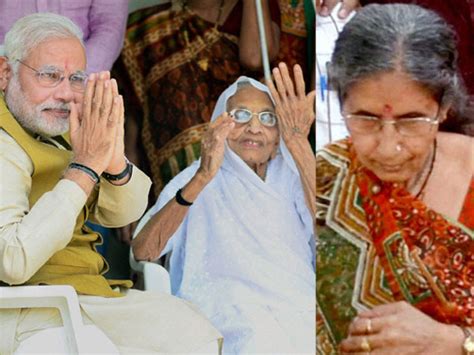 Narendra Modi's Wife Jashodaben | Modi's Mother Hiraben | SPG Security ...