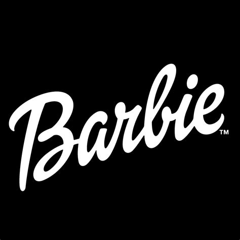 Barbie Logo Black and White (2) – Brands Logos