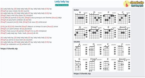 Chord: Lady lady lay - tab, song lyric, sheet, guitar, ukulele | chords.vip