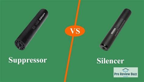 Suppressor Vs Silencer