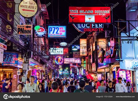 Walking Street Pattaya Thailand Map