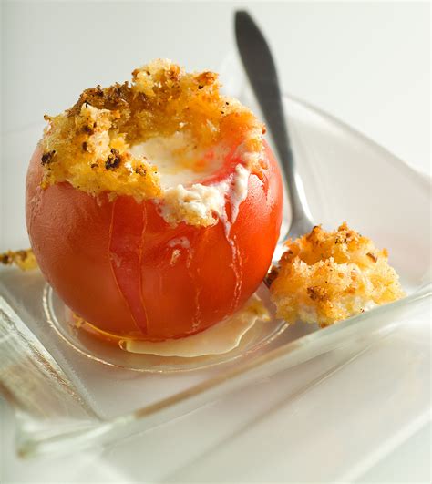 Baked Stuffed Tomatoes With Goat Cheese Fondue Recipe - NYT Cooking