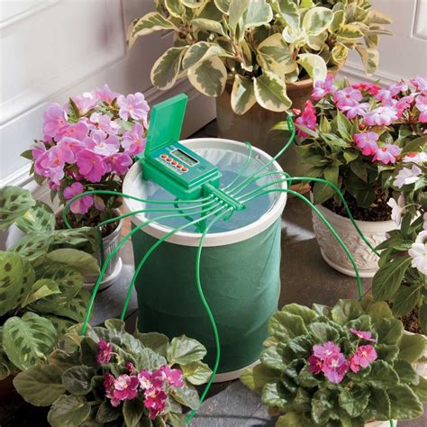 Automatic Watering System For Outdoor Potted Plants - Homes ...