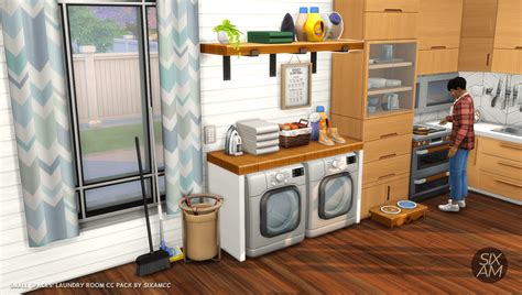 Sims 4 Cc Laundry Room Set