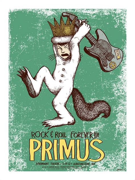 Primus | 5/19/12 | Paramount Theater | Huntington, NY Tour Posters, Gig ...